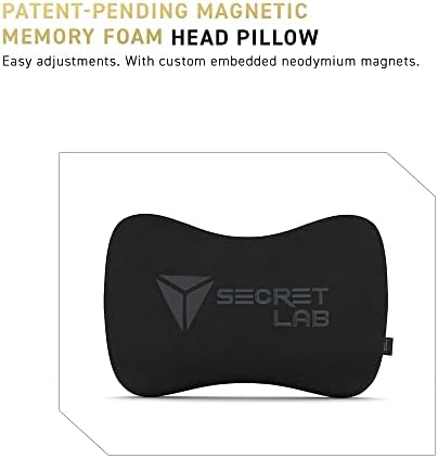 Secretlab Titan Evo Black3 Gaming Chair   Reclining  Ergonomic & Heavy Duty Computer Chair with 4D Armrests  Magnetic Head Pillow & Lumbar Support   Big and Tall Up to 395 lbs   Black   Fabric