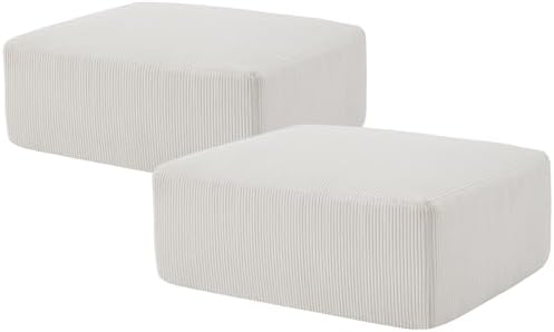 Sectional Modern Sleeper Sofa Couches for Living Room 113 Black 3 Seater U Shaped Boneless Cloud Couch No Assembly Modular Corduroy Convertible Sponge Compression Sofas with Chaise for Home House