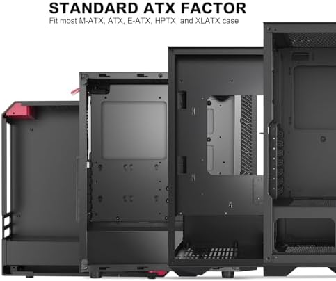 Segotep GM850 Power Supply 850W  PCIe 5 1 & ATX 3 1 Full Modular 80 Plus Gold Certified Gaming PSU for NVIDIA RTX 20/30/40/50 Series and AMD Graphics Cards