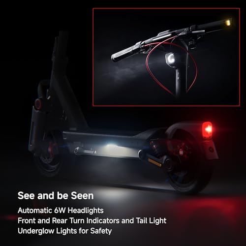 Segway Ninebot MAX Series Electric Scooter  Up to 22 28 MPH  Long Rang  Dual Suspension & Braking System  Fast Charging  Scooter for Adults  UL 2272 2271 Certified  G2/G3 