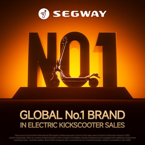 Segway Ninebot Max G3 Electric Scooter 28 mph Top Speed w/ 50 Miles Max Range 2000W Peak Motor Dual Hydraulic Suspension Fast Charging Scooter for Adults and Teens UL 2272 2271 Certified