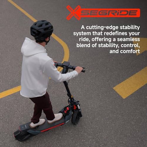 Segway ZT3 Pro Electric Scooter  Up to 24 9 MPH  43 5 Mile Range  Dual Suspension  Flash Charge  1600W Peak Motor  Off Road Scooter for Adults UL Certified  UL2272/2271 