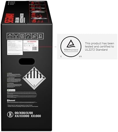 Segway ZT3 Pro Electric Scooter  Up to 24 9 MPH  43 5 Mile Range  Dual Suspension  Flash Charge  1600W Peak Motor  Off Road Scooter for Adults UL Certified  UL2272/2271 