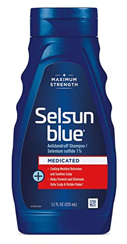 Selsun Blue Dandruff Shampoo 11 oz  Medicated  Pack of 6