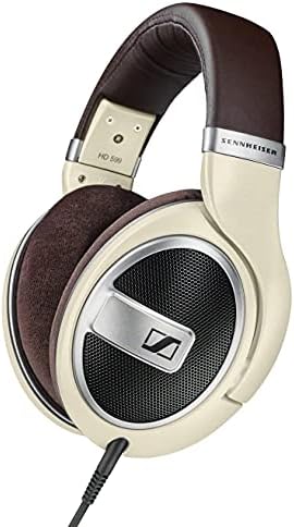 Sennheiser HD 599 SE Open Back Headphones  Premium Design  Natural Balanced Audio  Comfortable Fit  Wired Headphones for Music  Gaming  School  Work  Black