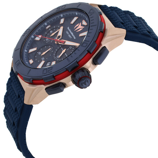 Seven Seas Chronograph GMT Quartz Black Dial Men s Watch