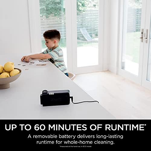 Shark Cordless Vertex Pro Lightweight Cordless Stick Vacuum with DuoClean PowerFins  HEPA Fitler  Anti Allergen Complete Seal  LED Headlights  For Carpets & Hardfloors  Red  IZ662H