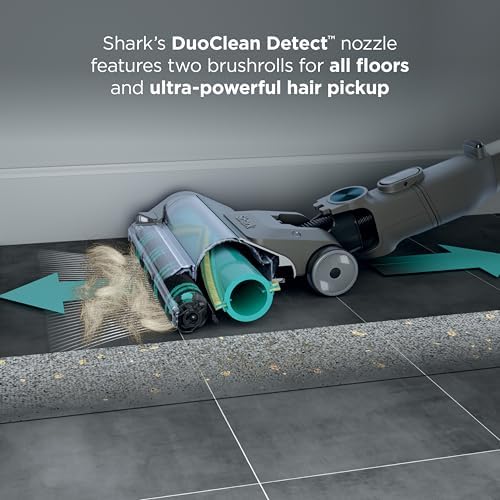 Shark Cordless Vertex Pro Lightweight Cordless Stick Vacuum with DuoClean PowerFins  HEPA Fitler  Anti Allergen Complete Seal  LED Headlights  For Carpets & Hardfloors  Red  IZ662H