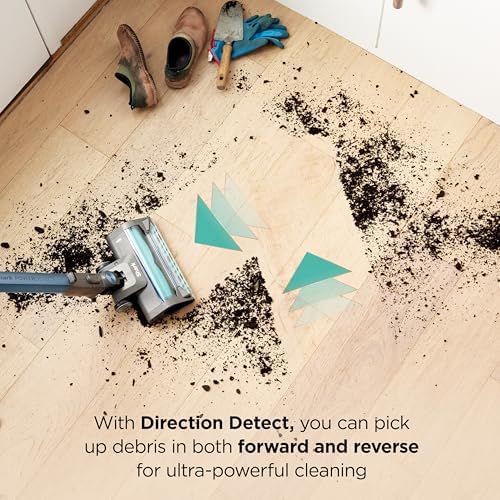 Shark Cordless Vertex Pro Lightweight Cordless Stick Vacuum with DuoClean PowerFins  HEPA Fitler  Anti Allergen Complete Seal  LED Headlights  For Carpets & Hardfloors  Red  IZ662H