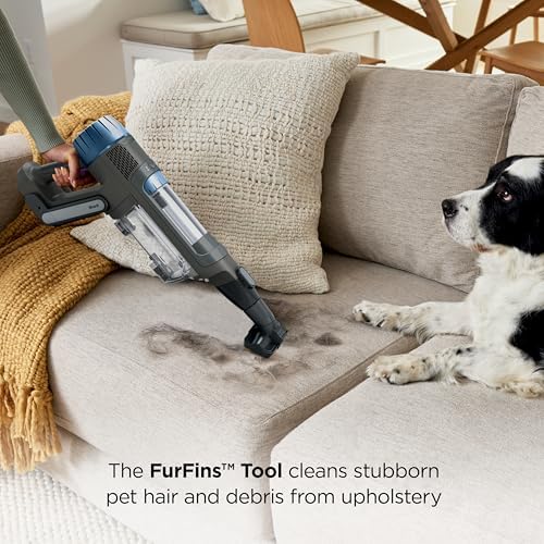 Shark Cordless Vertex Pro Lightweight Cordless Stick Vacuum with DuoClean PowerFins  HEPA Fitler  Anti Allergen Complete Seal  LED Headlights  For Carpets & Hardfloors  Red  IZ662H