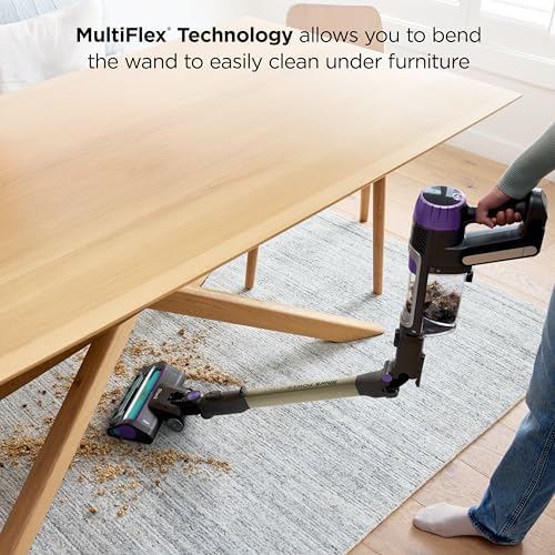 Shark Cordless Vertex Pro Lightweight Cordless Stick Vacuum with DuoClean PowerFins  HEPA Fitler  Anti Allergen Complete Seal  LED Headlights  For Carpets & Hardfloors  Red  IZ662H