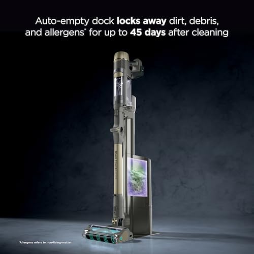 Shark Cordless Vertex Pro Lightweight Cordless Stick Vacuum with DuoClean PowerFins  HEPA Fitler  Anti Allergen Complete Seal  LED Headlights  For Carpets & Hardfloors  Red  IZ662H