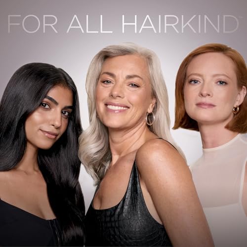 Shark FlexFusion Hair Straightener & Powerful Hair Dryer with Fusion Hair Brush  Ceramic Air Styler with Auto Wrap Hair Curlers  Concentrator  & FrizzFighter  Ceramic Plates  Metallic Mist  HD651S