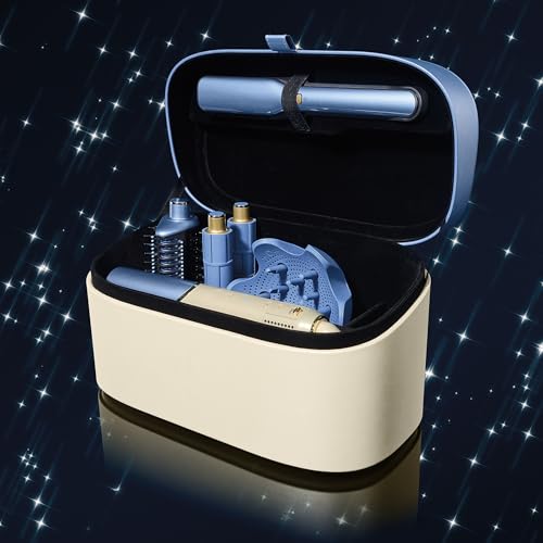 Shark Glam Hot Tool Air Styling Drying System  with Silki Straightener & Glossi Glosser  for Drying  Curling  Straightening & Glossing with Diffuser  Starlight Dream  HD6042SPL