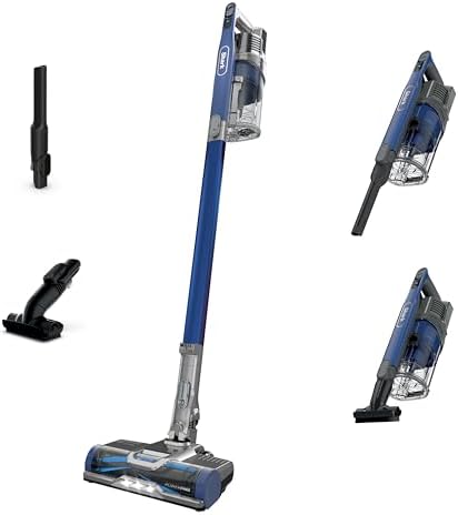 Shark IZ163H Pet Plus Cordless Stick Vacuum with Self Cleaning Brushroll and HEPA Filter  Lightweight Deep Cleaning Vacuum for Carpet and Hard Floors  Folds for Easy Storage  40 min Runtime  Raspberry