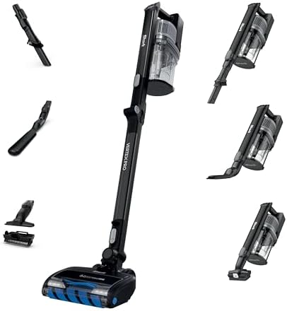 Shark IZ163H Pet Plus Cordless Stick Vacuum with Self Cleaning Brushroll and HEPA Filter  Lightweight Deep Cleaning Vacuum for Carpet and Hard Floors  Folds for Easy Storage  40 min Runtime  Raspberry