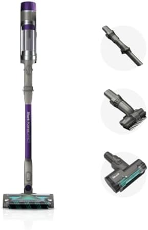Shark PowerDetect Pet Plus Clean & Empty Cordless Stick Vacuum & Auto Empty System  Powerful Suction  HEPA Filtration  Carpet & Hard Floor  Portable  Stick Vacuum for Pet Hair  Dark Gray  IP3253