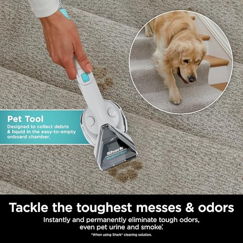 Shark StainStriker Pro Bundle for All Shark StainStriker Portable Cleaners  for Carpets & Area Rugs  Instantly Eliminates Odors  32oz OXY Multiplier and 16oz Deep Clean Pro  PXCMBUNDLE