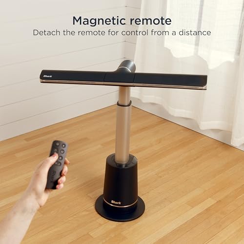 Shark TurboBlade Fan Ultra customizable bladeless tower fan  pivots  twists  oscillates 180   circulates and propels air  10 noise levels   10 speeds  easy to clean  charcoal  TF202S