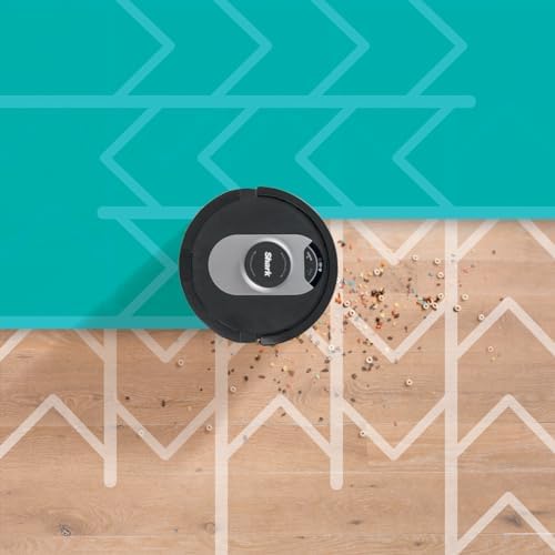 Shark UR2500SR AI Ultra Robot Vacuum  with Ultra Clean  Home Mapping  30 Day Capacity Bagless Self Empty Base  Perfect for Pet Hair  WiFi  Compatible with Alexa  Black/Silver  Renewed 