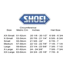 Shoei GT Air 3 Full Face Street Motorcycle Helmet   Pick Size & Color