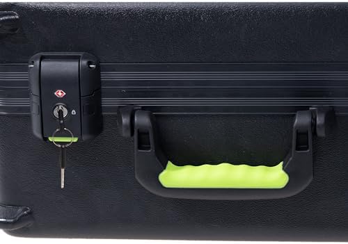 Shure by Gator Molded Microphone Case w/Drops for  15  Wired Mics and TSA Friendly Latches;  SH MICCASE 15 