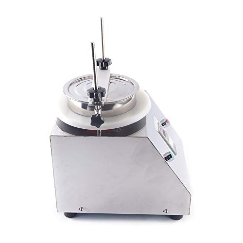 Sieve Shaker 8 Layers Lab Sifter Standard Sample Vibrating Sieve Machine 110V 125W Electric Vibrating Screen Sieve Shaker Machine for Particle Liquid Powder Lab 50dB Low Noise  Black