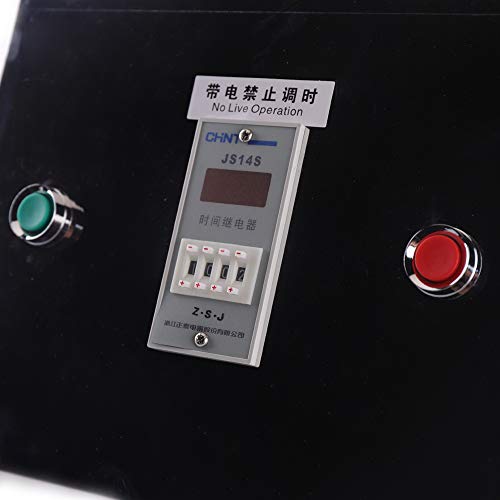 Sieve Shaker 8 Layers Lab Sifter Standard Sample Vibrating Sieve Machine 110V 125W Electric Vibrating Screen Sieve Shaker Machine for Particle Liquid Powder Lab 50dB Low Noise  Black