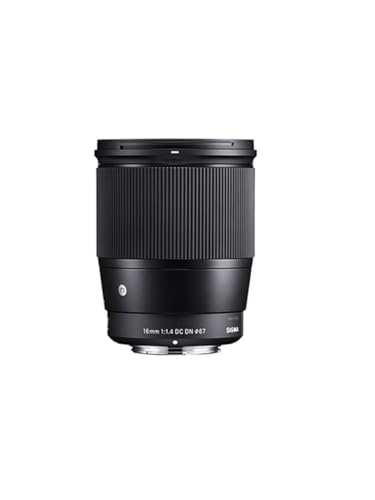 Sigma 16mm f/1 4 DC DN Contemporary Lens for Sony E  402965  Black