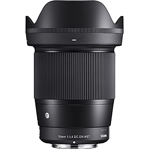 Sigma 16mm f/1 4 DC DN Contemporary Lens for Sony E 402965 Black