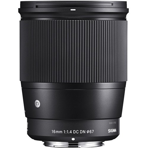 Sigma Lente contemporánea de 0.630 in f1.4 DC DN para Sony E con paquete profesional Sunshine Photo