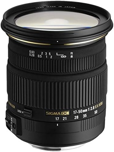 Sigma 17 50mm f/2 8 EX DC OS HSM FLD Large Aperture Standard Zoom Lens for Nikon Digital DSLR Camera