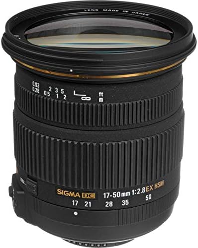 Sigma 17 50mm f/2 8 EX DC OS HSM FLD Large Aperture Standard Zoom Lens for Nikon Digital DSLR Camera