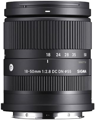 Sigma 18 50mm F2 8 DC DN Contemporary  for E Mount   Black