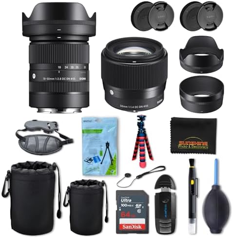 Sigma 18 50mm F2 8 DC DN Contemporary  for E Mount   Black