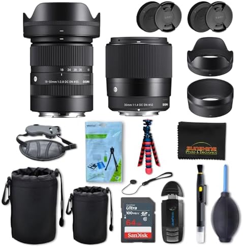Sigma 18 50mm F2 8 DC DN Contemporary  for E Mount   Black