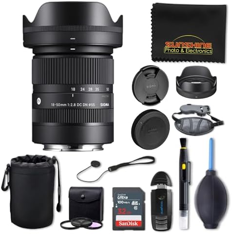Sigma 18 50mm F2 8 DC DN Contemporary  for E Mount   Black