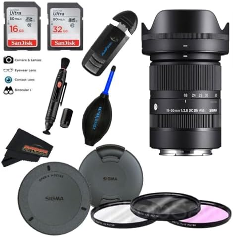 Sigma 18 50mm F2 8 DC DN Contemporary  for E Mount   Black