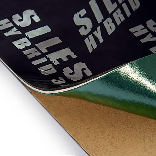 Siless Hybrid 3in1 200 mil 25 sqft Car Sound Deadening mat   Butyl Automotive Sound Deadener   Noise Insulation and Vibration Dampening Material