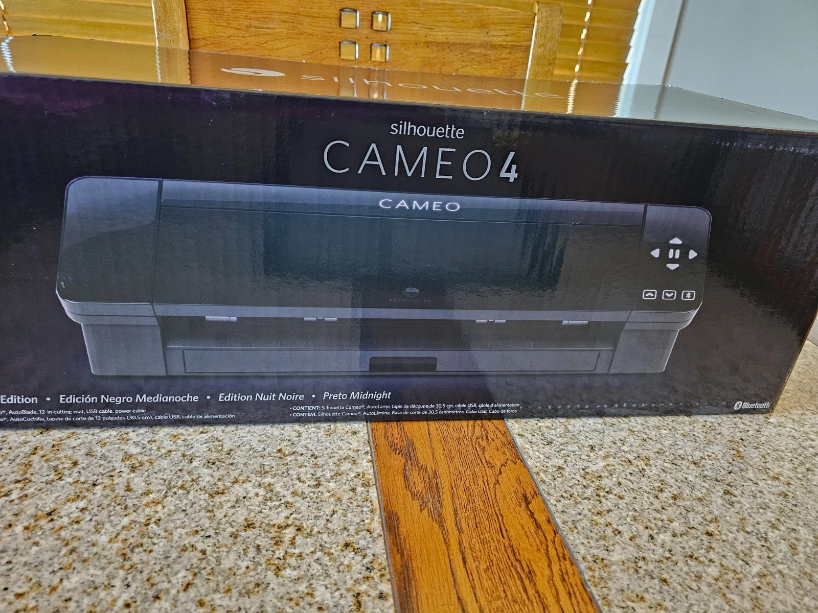 Silhouette Cameo 4 12" Die Cutting Machine   MidnightBlack   SILH CAMEO 4 BLK 4T