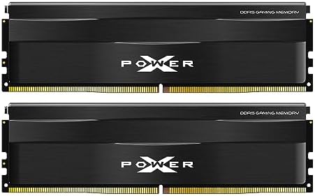 Silicon Power DDR5 32GB  2x16GB  Zenith 6000MT/s  PC5 48000  288 pin CL30 1 35V UDIMM Desktop Memory Module RAM SU032GXLWU60AFDGSW White