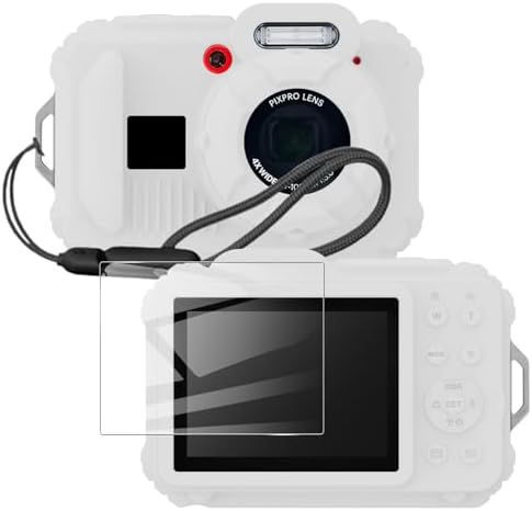 Silicone Protective case for Kodak Pixpro wpz2 Digital Cameras  with Screen Protector and Lanyard  for Kodak Pixpro wpz2 Accessories    Pink 