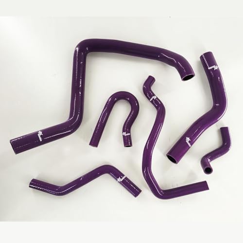 Silicone Radiator Heater Hoses Kit Fit Honda Civic Si/Si R B Series Type R DC2 EK4 EK9 B16A B16B B18A 1992 2000 3 Plyer Purple