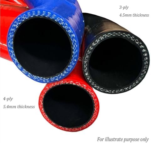 Silicone Radiator Heater Hoses Kit Fit Honda Civic Si/Si R B Series Type R DC2 EK4 EK9 B16A B16B B18A 1992 2000 3 Plyer Purple