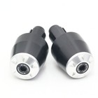 Silver STORM Handle Bar End Weights For Suzuki SV 650 S 99 02 03 04 05 06 07 0