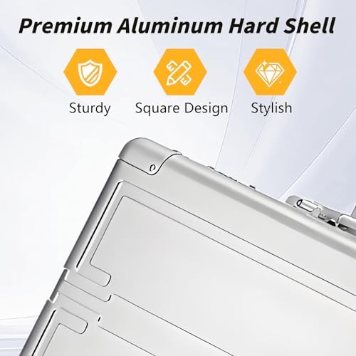 Simcat All Aluminum Carry On Luggage  20 Inch Hard Shell Zipperless Luggages Airline Approved Suitcase with TSA Lock and Silent Wheels  Black 20inch/56 5x21 5x39 5cm 