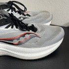 Talla 11 - Zapatillas de senderismo y running Saucony Triumph 21 para hombre en color naranja hormigón