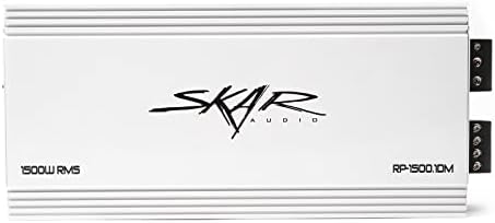 Skar Audio RP-1500.1DM Amplificador de subwoofer marino monobloque clase D de 1,500 vatios