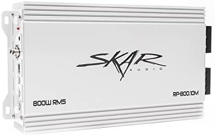 Skar Audio RP-1500.1DM Amplificador de subwoofer marino monobloque clase D de 1,500 vatios