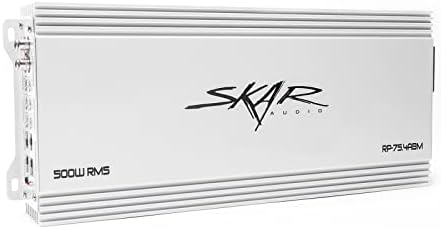 Skar Audio RP-1500.1DM Amplificador de subwoofer marino monobloque clase D de 1,500 vatios